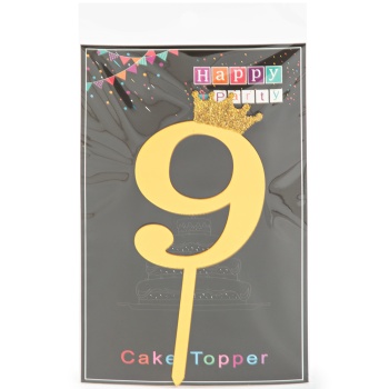 Топпер "ЦИФРА" 9